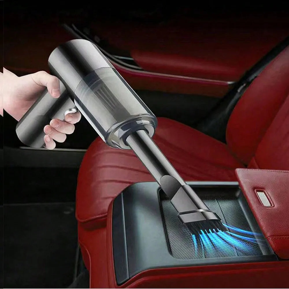 3-in-1 Mini Vacuum Cleaner – Suction & Blower with USB Charging