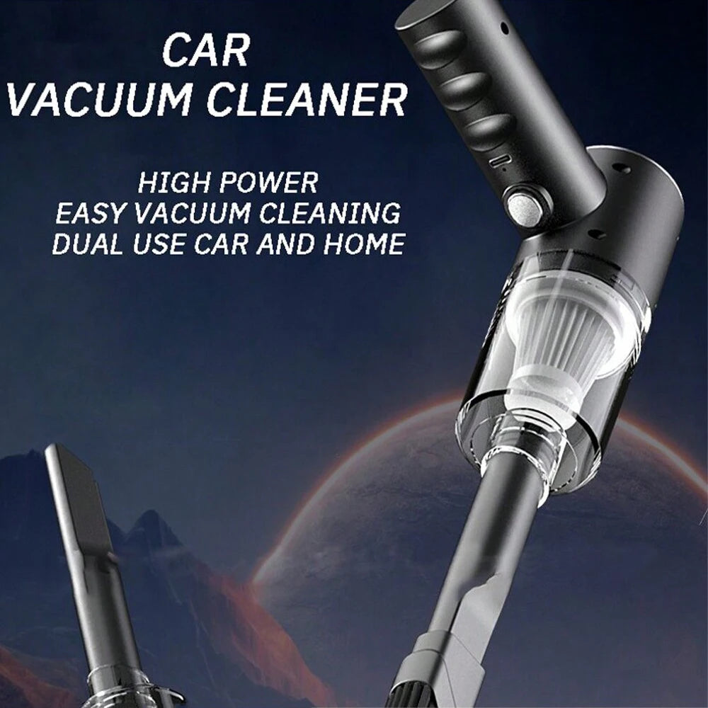 3-in-1 Mini Vacuum Cleaner – Suction & Blower with USB Charging