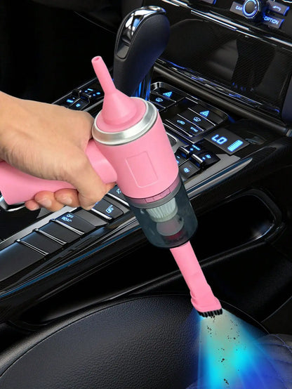 3-in-1 Mini Vacuum Cleaner – Suction & Blower with USB Charging
