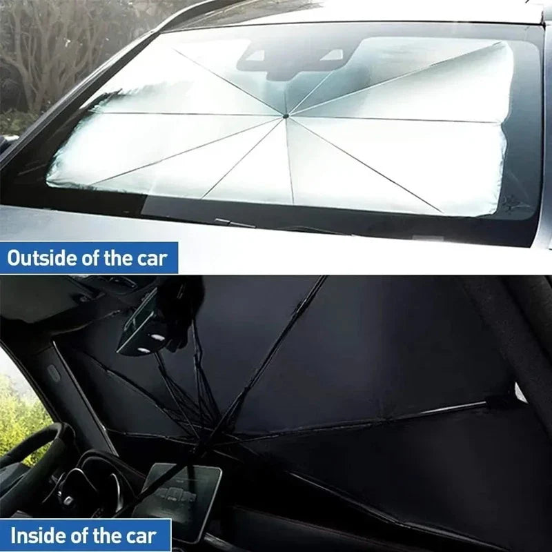 Universal Car Windshield Sun Shade Umbrella Protector